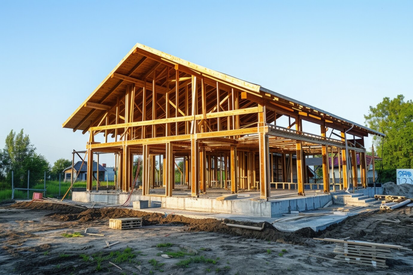 house building